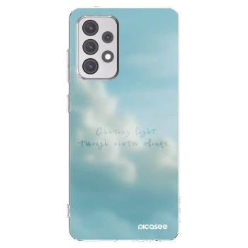 Picasee Samsung Galaxy A52s 5G A528B Hülle - Transparentes Silikon - CHASiNG LIGHT