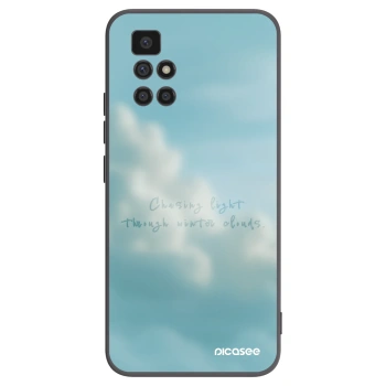 Picasee Xiaomi Redmi 10 Hülle - Schwarzes Silikon - CHASiNG LIGHT