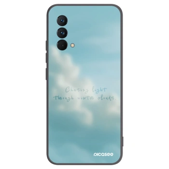 Picasee Realme GT Master Edition 5G Hülle - Schwarzes Silikon - CHASiNG LIGHT