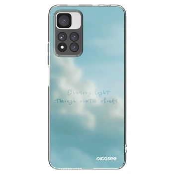 Picasee Xiaomi Redmi Note 11 Pro+ 5G Hülle - Transparentes Silikon - CHASiNG LIGHT