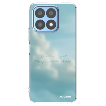Picasee Honor X8a Hülle - Transparentes Silikon - CHASiNG LIGHT