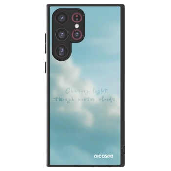 Picasee ULTIMATE CASE PowerShare für Samsung Galaxy S22 Ultra 5G - CHASiNG LIGHT