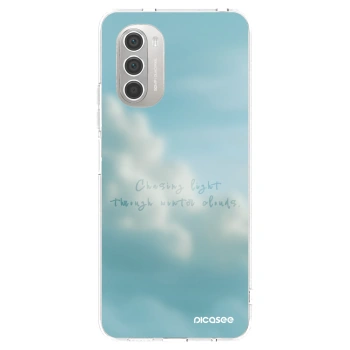 Picasee Motorola Moto G51 Hülle - Transparentes Silikon - CHASiNG LIGHT