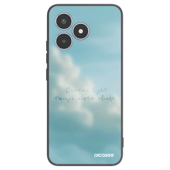 Picasee Realme C53 Hülle - Schwarzes Silikon - CHASiNG LIGHT