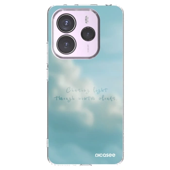 Picasee Xiaomi Redmi Note 14 5G Hülle - Transparentes Silikon - CHASiNG LIGHT