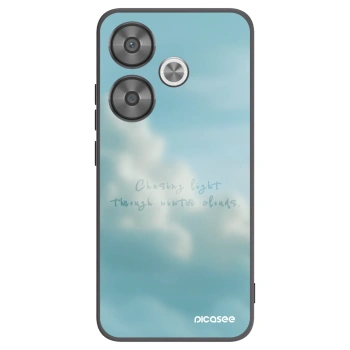 Picasee Xiaomi Poco F6 Hülle - Schwarzes Silikon - CHASiNG LIGHT