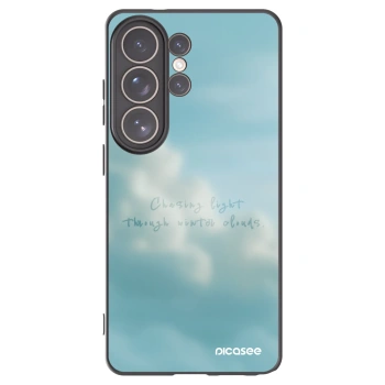 Picasee Samsung Galaxy S26 Ultra Hülle - Schwarzes Silikon - CHASiNG LIGHT