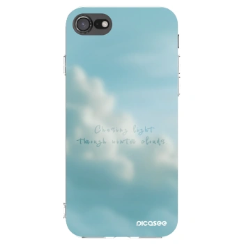 Picasee Apple iPhone 8 Hülle - Transparentes Silikon - CHASiNG LIGHT