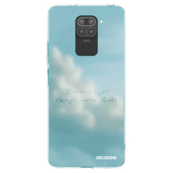 Picasee Xiaomi Redmi Note 9 Hülle - Schwarzes Silikon - CHASiNG LIGHT