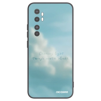 Picasee Xiaomi Mi Note 10 Lite Hülle - Schwarzes Silikon - CHASiNG LIGHT