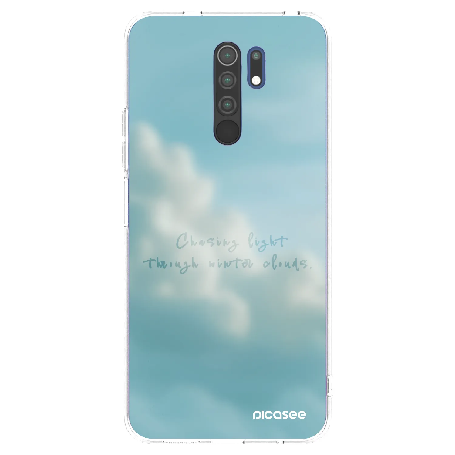 Picasee Xiaomi Redmi 9 Hülle - Transparentes Silikon - CHASiNG LIGHT