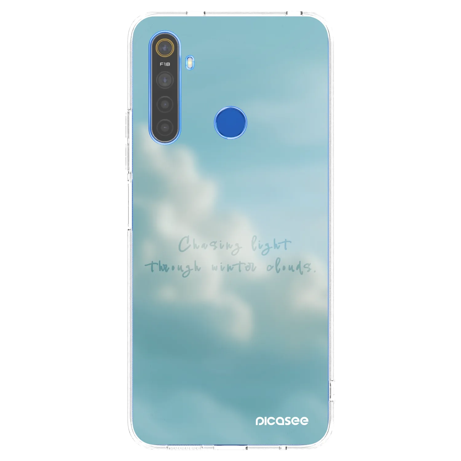 Picasee Realme 5 Hülle - Transparentes Silikon - CHASiNG LIGHT