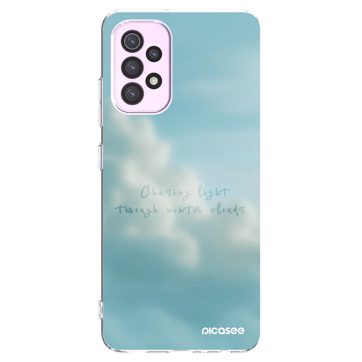 Picasee Samsung Galaxy A32 5G A326B Hülle - Transparentes Silikon - CHASiNG LIGHT