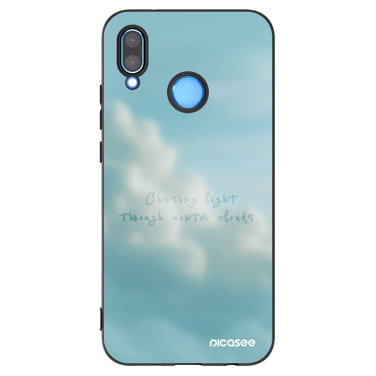 Picasee Huawei P20 Lite Hülle - Schwarzes Silikon - CHASiNG LIGHT