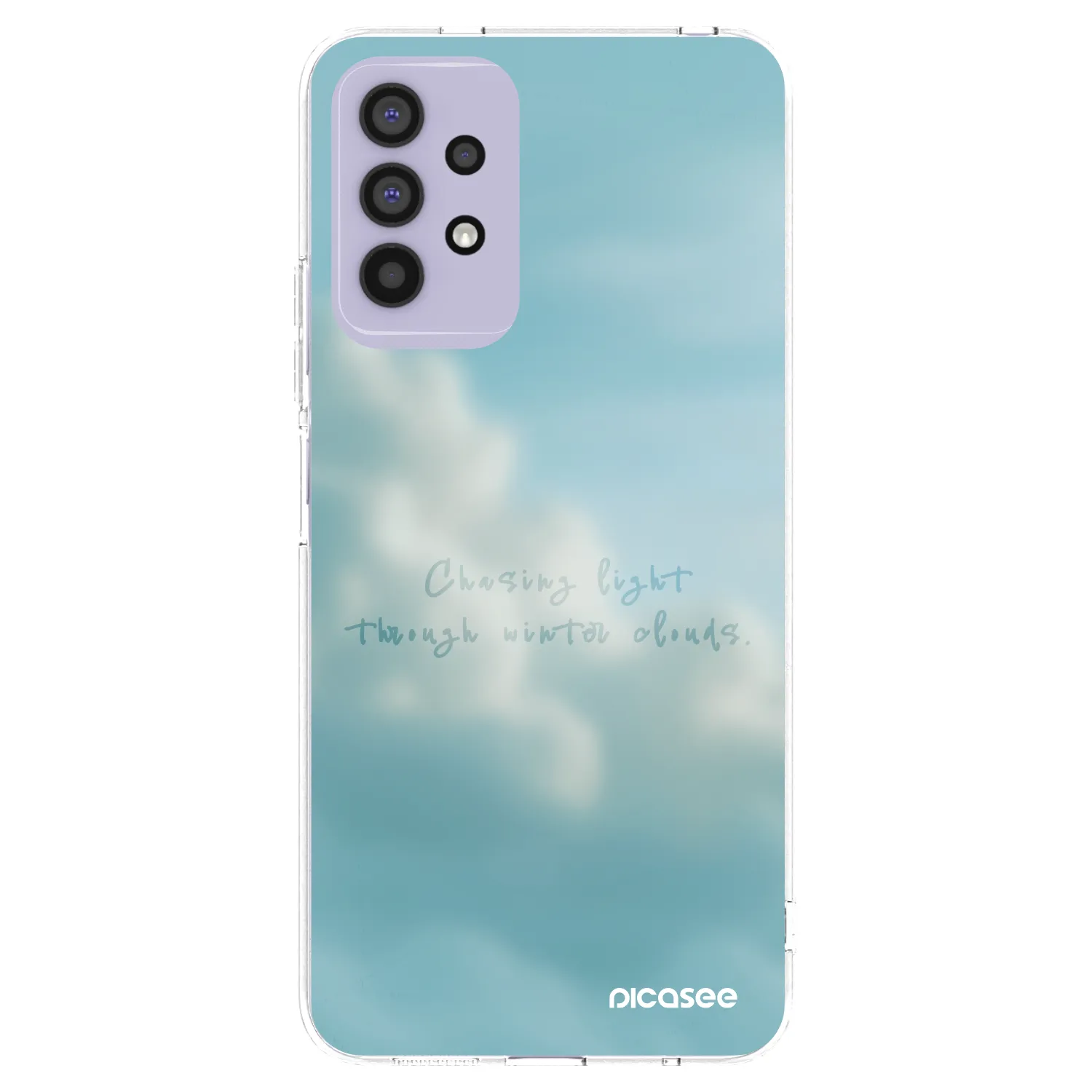Picasee Samsung Galaxy A32 4G SM-A325F Hülle - Transparentes Silikon - CHASiNG LIGHT