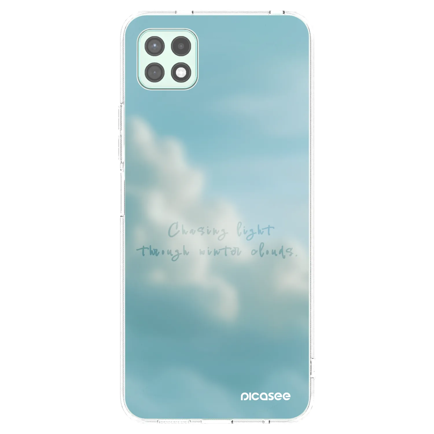 Picasee Samsung Galaxy A22 A226B 5G Hülle - Transparentes Silikon - CHASiNG LIGHT