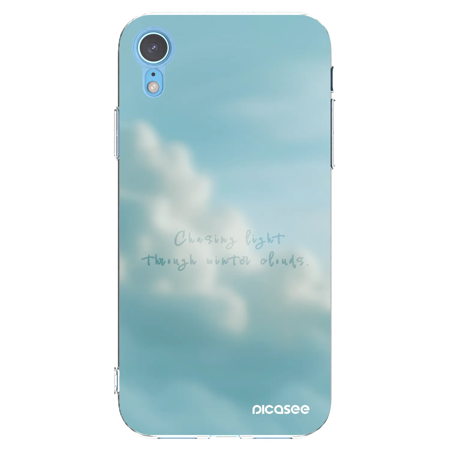 Picasee Apple iPhone XR Hülle - Transparentes Silikon - CHASiNG LIGHT