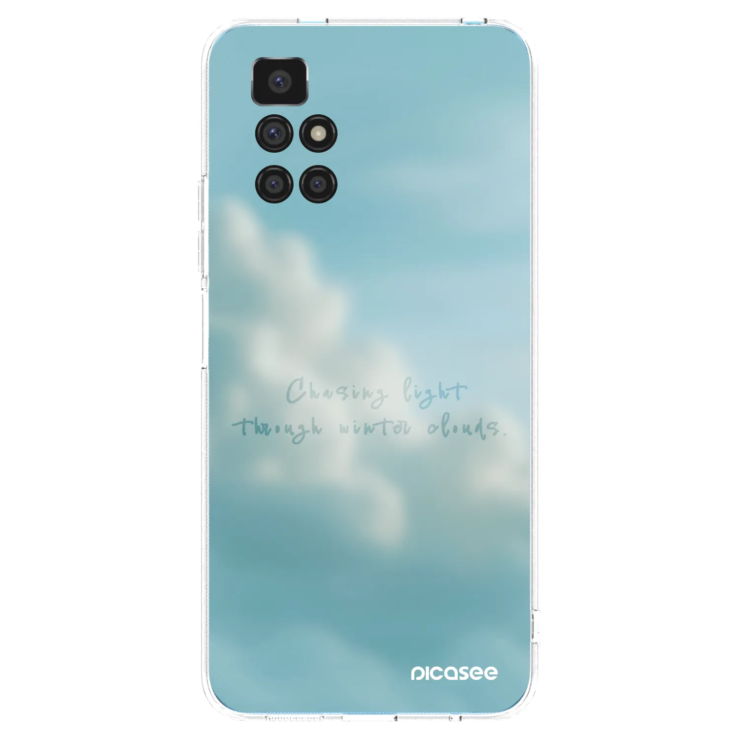 Picasee Xiaomi Redmi 10 Hülle - Transparentes Silikon - CHASiNG LIGHT