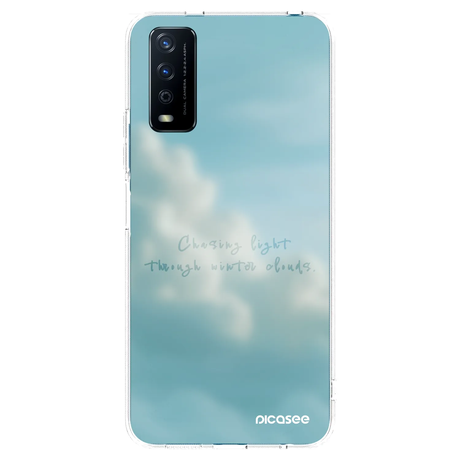 Picasee Vivo Y11s Hülle - Transparentes Silikon - CHASiNG LIGHT