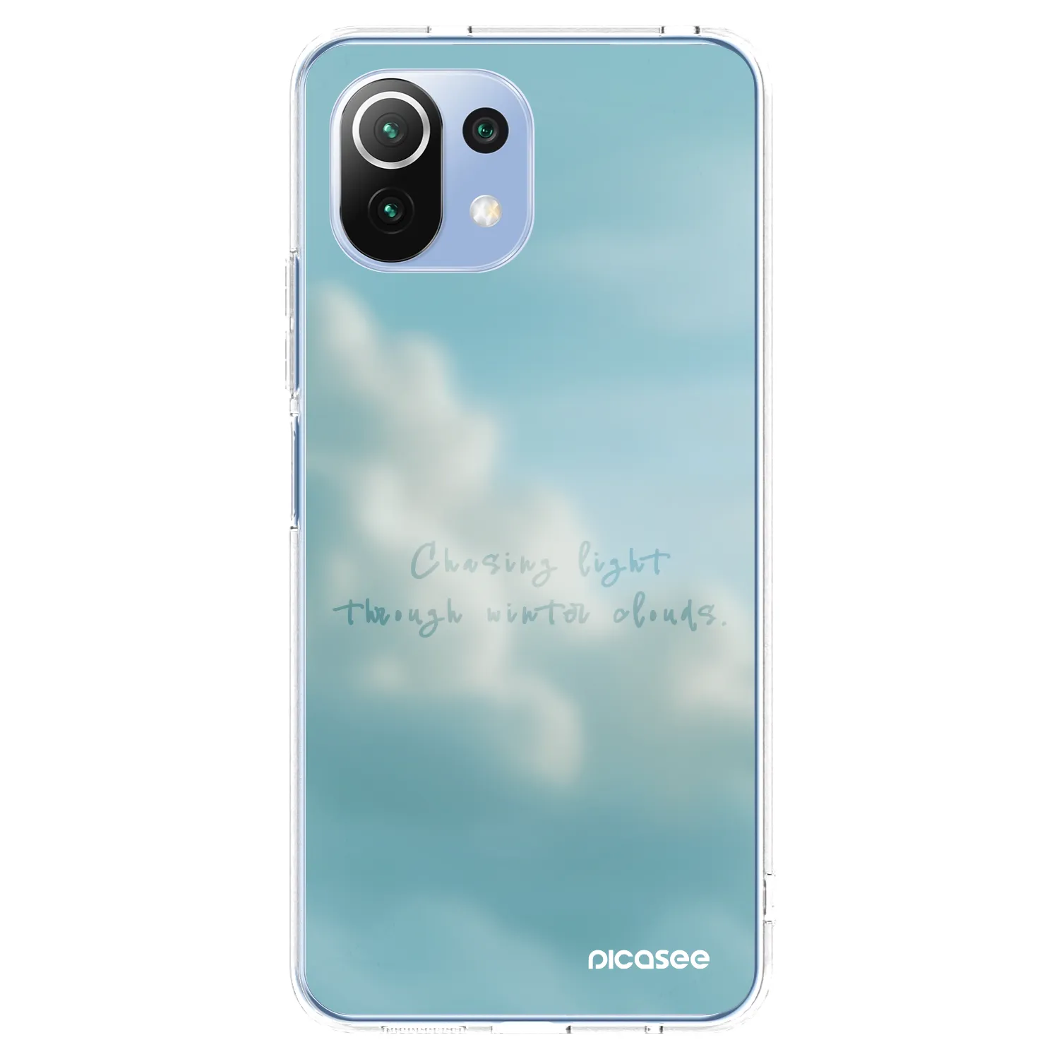 Picasee Xiaomi 11 Lite 5G NE Hülle - Transparentes Silikon - CHASiNG LIGHT