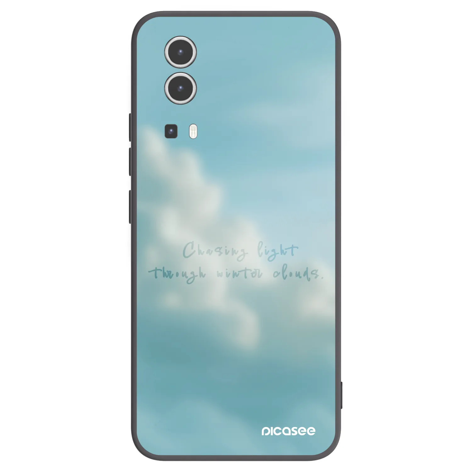 Picasee Vivo Y72 5G Hülle - Schwarzes Silikon - CHASiNG LIGHT