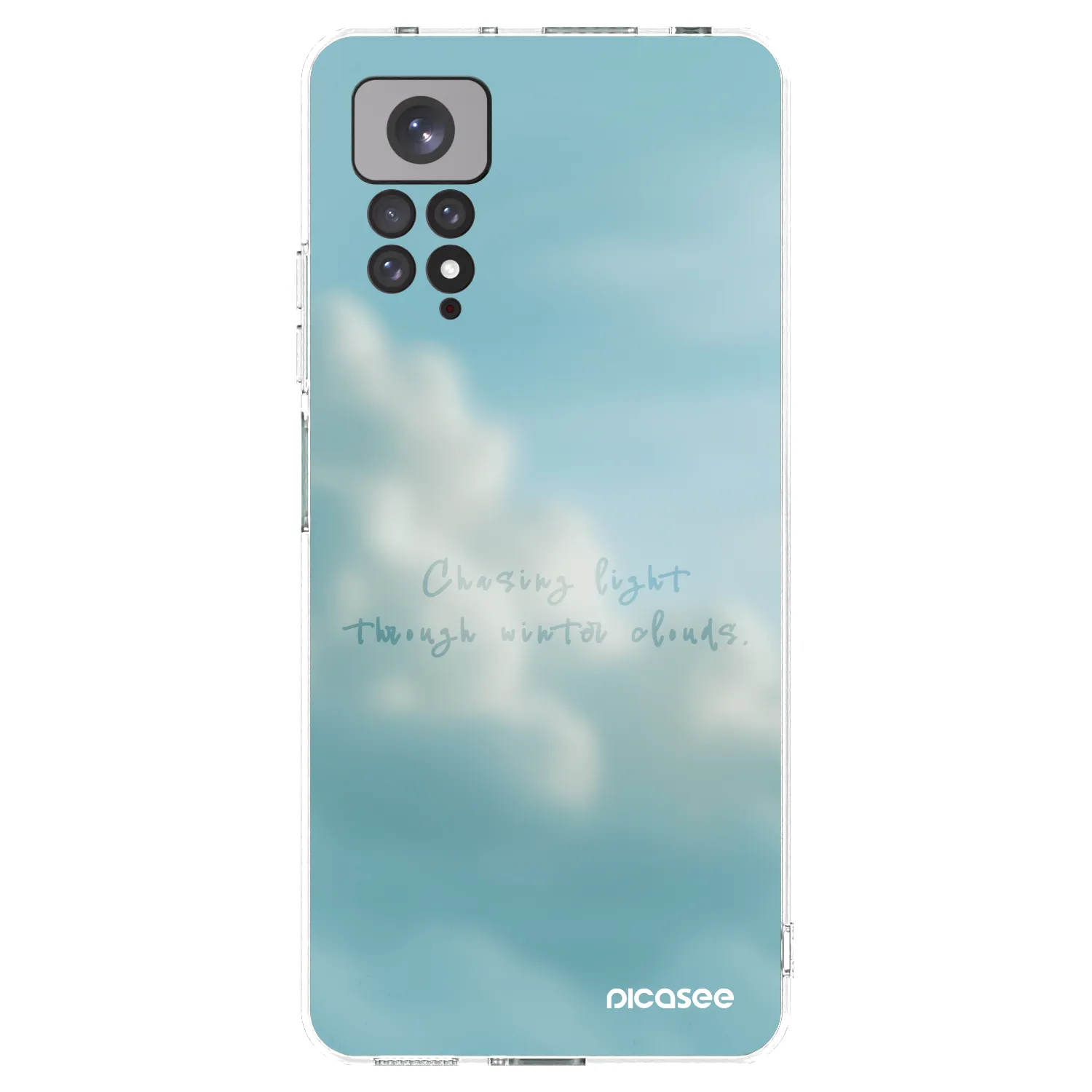 Picasee Xiaomi Redmi Note 11 Hülle - Transparentes Silikon - CHASiNG LIGHT