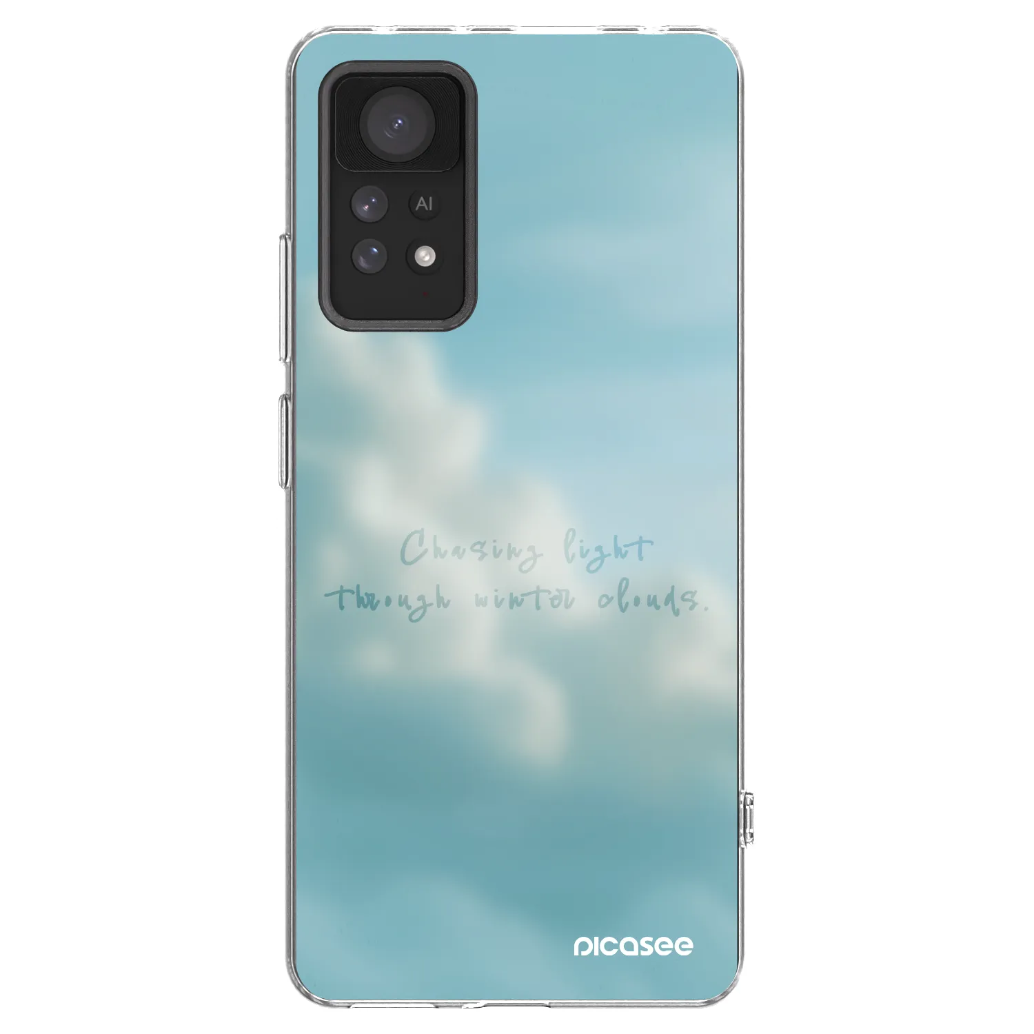 Picasee Xiaomi Redmi Note 11 Pro 5G Hülle - Transparentes Silikon - CHASiNG LIGHT