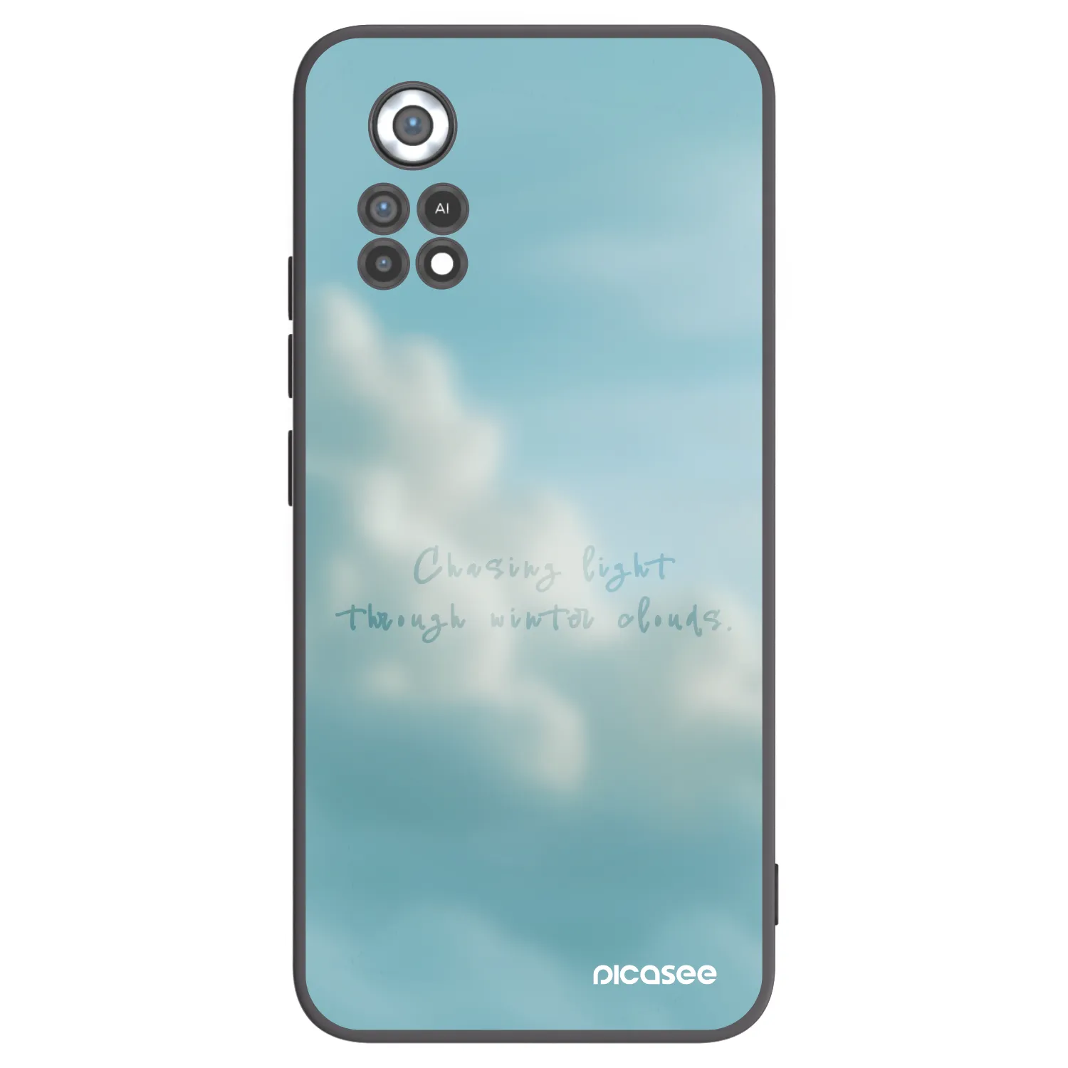 Picasee Xiaomi Poco X4 Pro 5G Hülle - Schwarzes Silikon - CHASiNG LIGHT