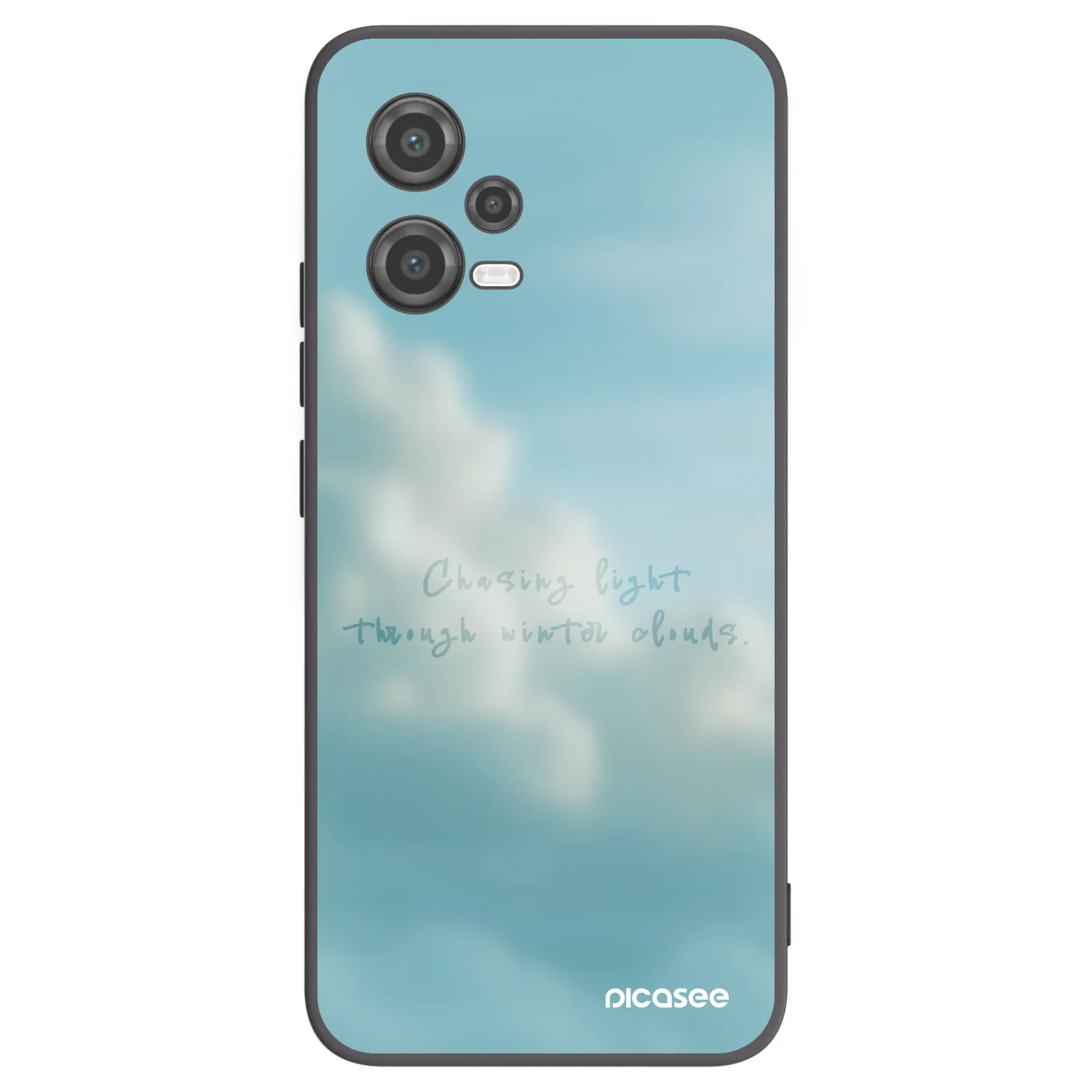 Picasee Xiaomi Poco X5 Hülle - Schwarzes Silikon - CHASiNG LIGHT