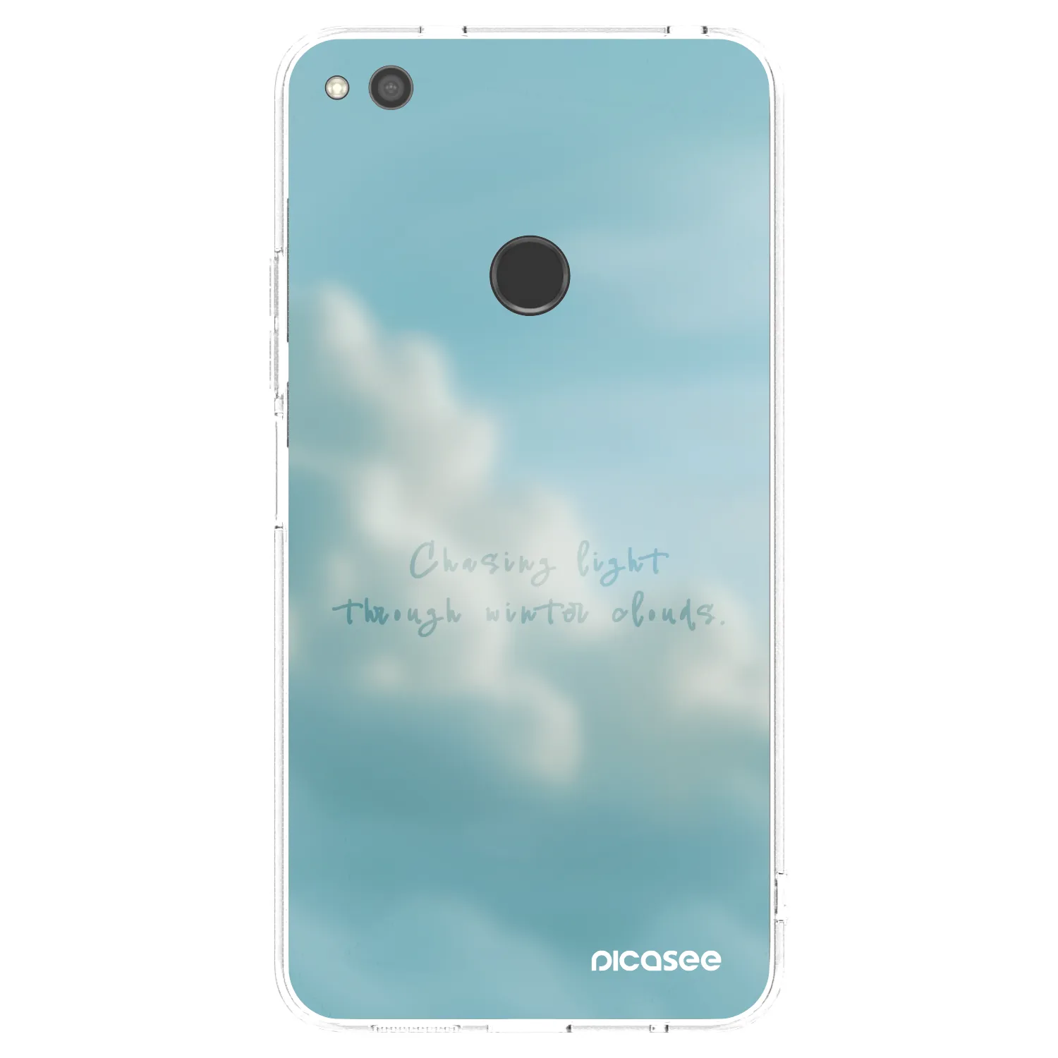 Picasee Huawei P40 Lite E Hülle - Transparentes Silikon - CHASiNG LIGHT