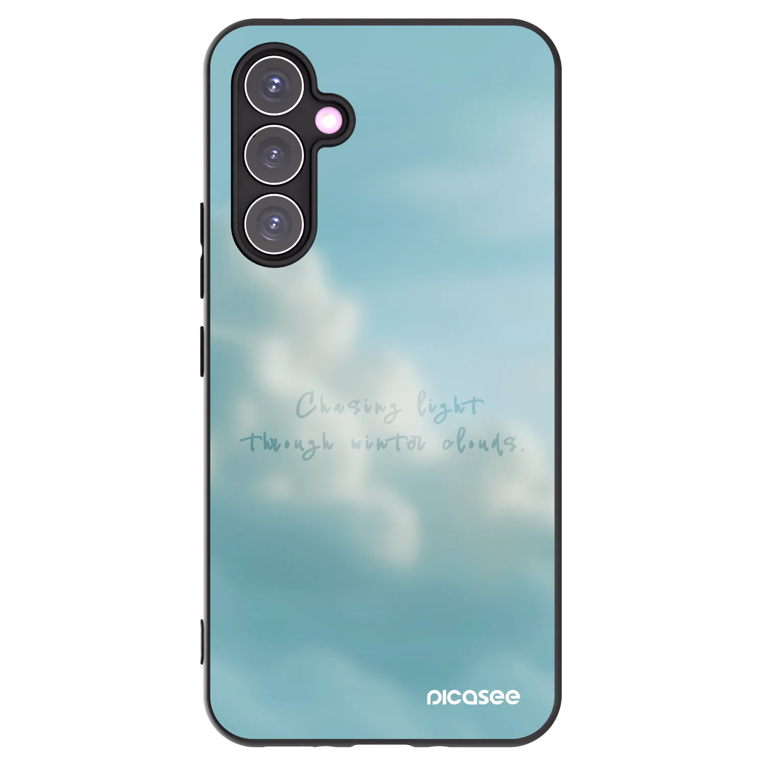 Picasee Samsung Galaxy A54 5G A546B Hülle - Schwarzes Silikon - CHASiNG LIGHT
