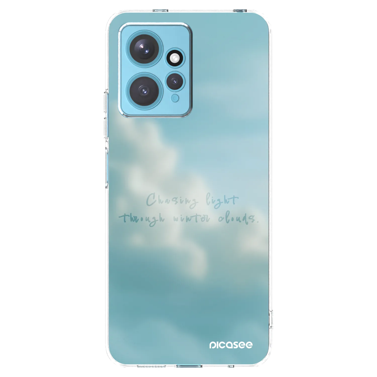 Picasee Xiaomi Redmi Note 12 4G Hülle - Transparentes Silikon - CHASiNG LIGHT
