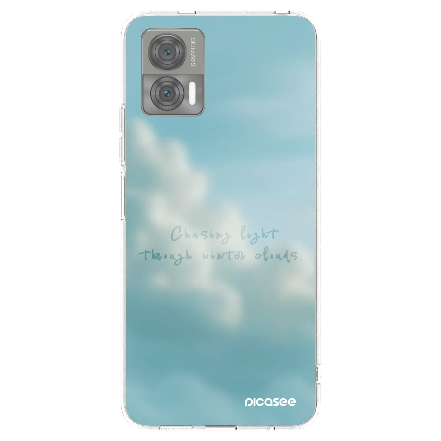 Picasee Motorola Edge 30 Neo Hülle - Transparentes Silikon - CHASiNG LIGHT