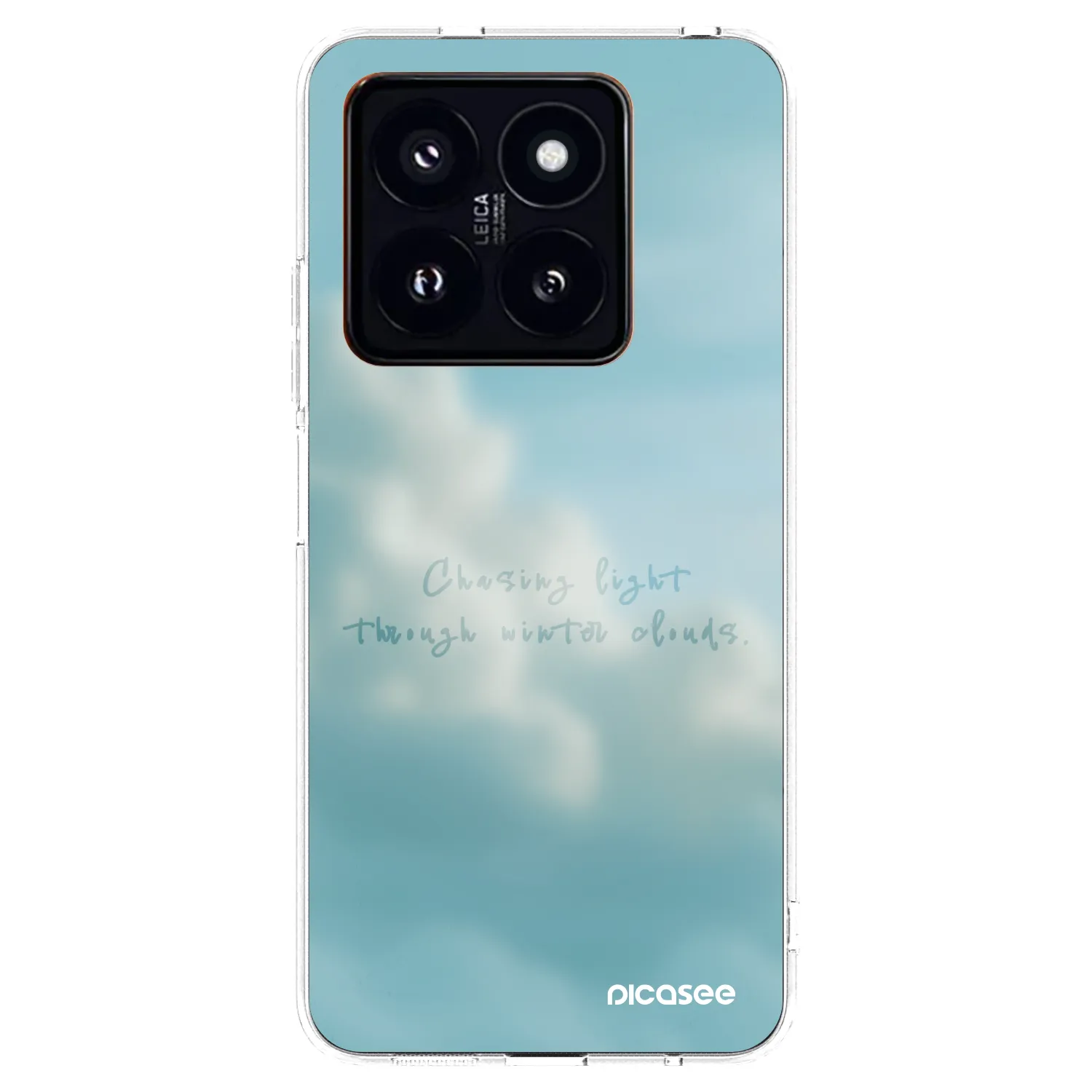 Picasee Xiaomi 14 Pro Hülle - Transparentes Silikon - CHASiNG LIGHT