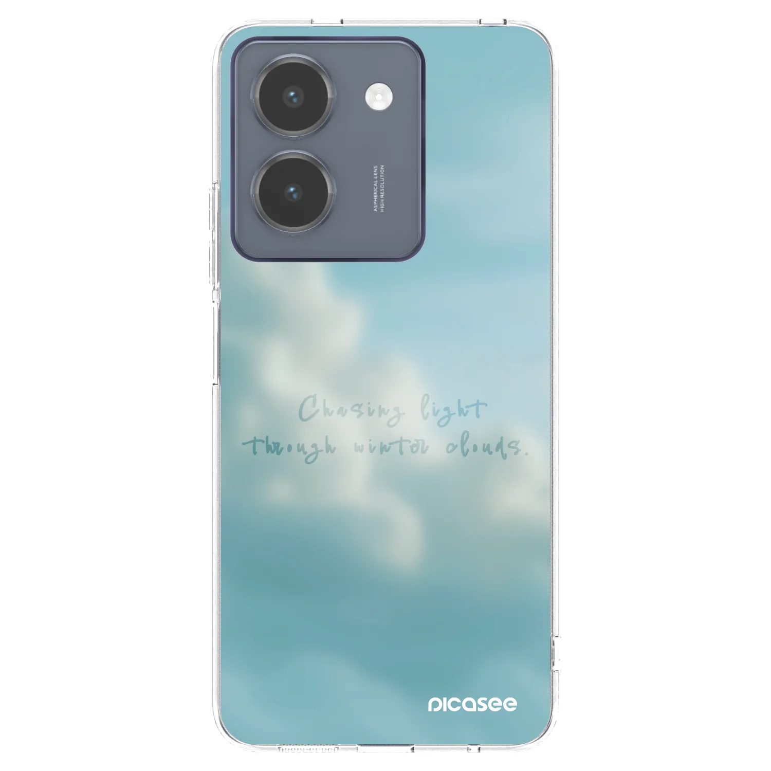 Picasee Vivo Y36 4G Hülle - Transparentes Silikon - CHASiNG LIGHT