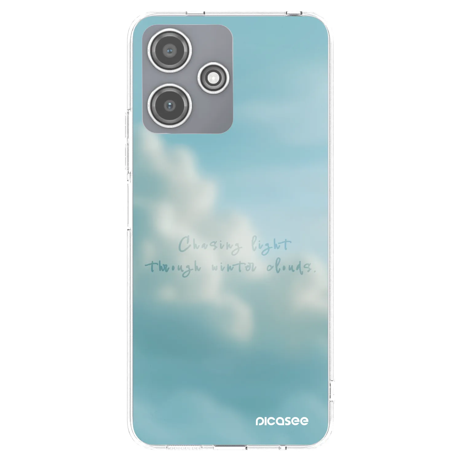 Picasee Xiaomi Redmi 12 5G Hülle - Transparentes Silikon - CHASiNG LIGHT