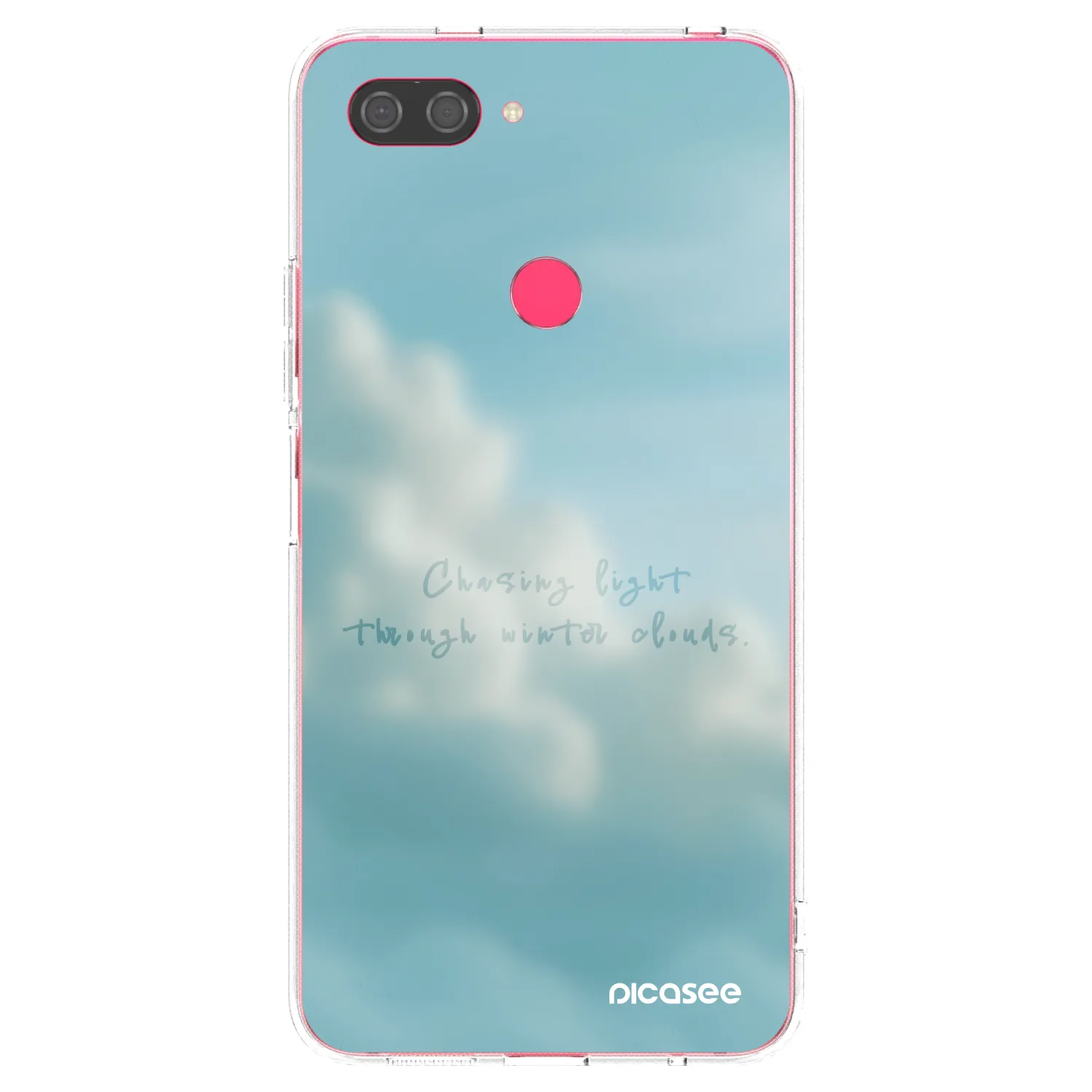 Picasee Xiaomi Mi 8 Lite Hülle - Transparentes Silikon - CHASiNG LIGHT