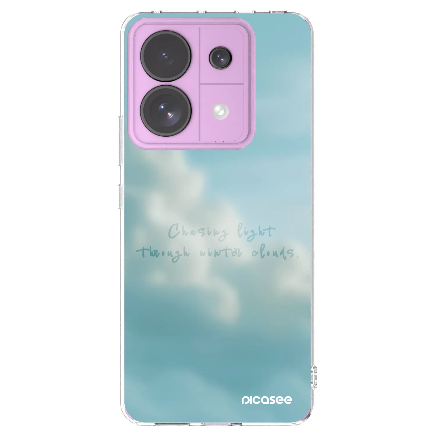 Picasee Xiaomi Redmi Note 13 Pro 5G Hülle - Transparentes Silikon - CHASiNG LIGHT