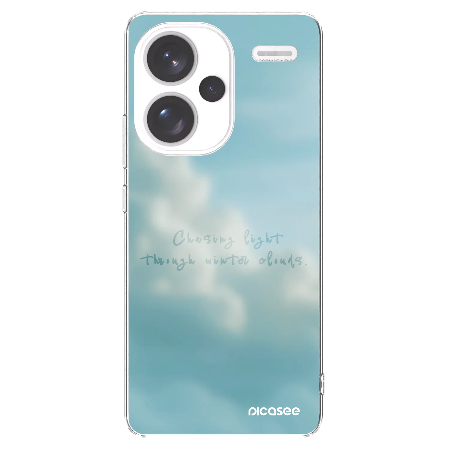 Picasee Xiaomi Redmi Note 13 Pro+ 5G Hülle - Transparentes Silikon - CHASiNG LIGHT