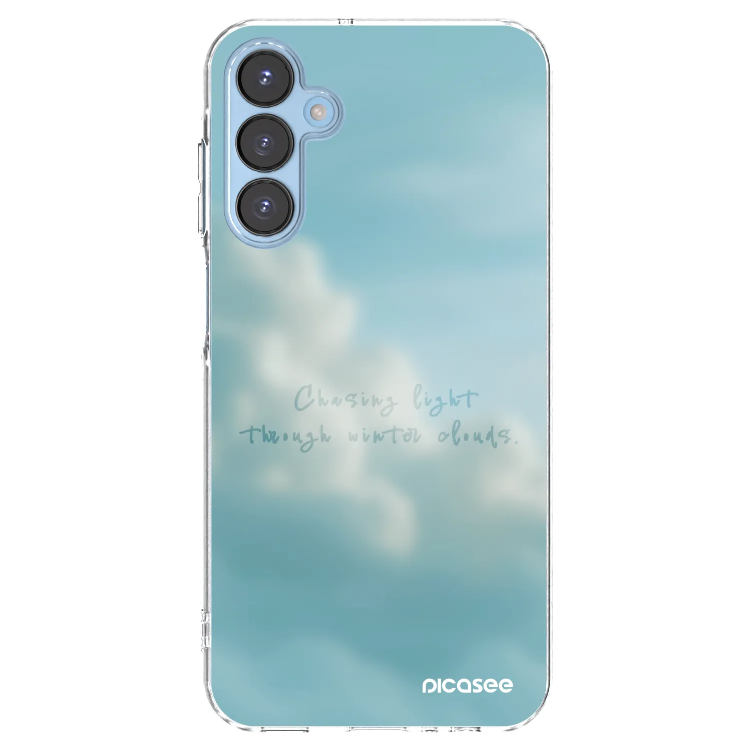 Picasee Samsung Galaxy A15 A156B 5G Hülle - Transparentes Silikon - CHASiNG LIGHT