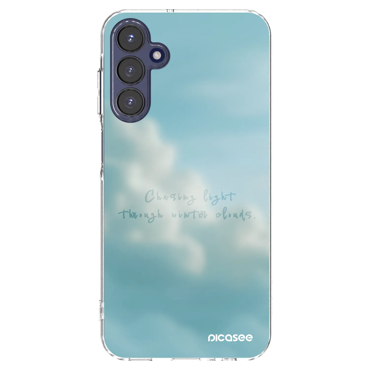 Picasee Samsung Galaxy A15 A155F 4G Hülle - Transparentes Silikon - CHASiNG LIGHT
