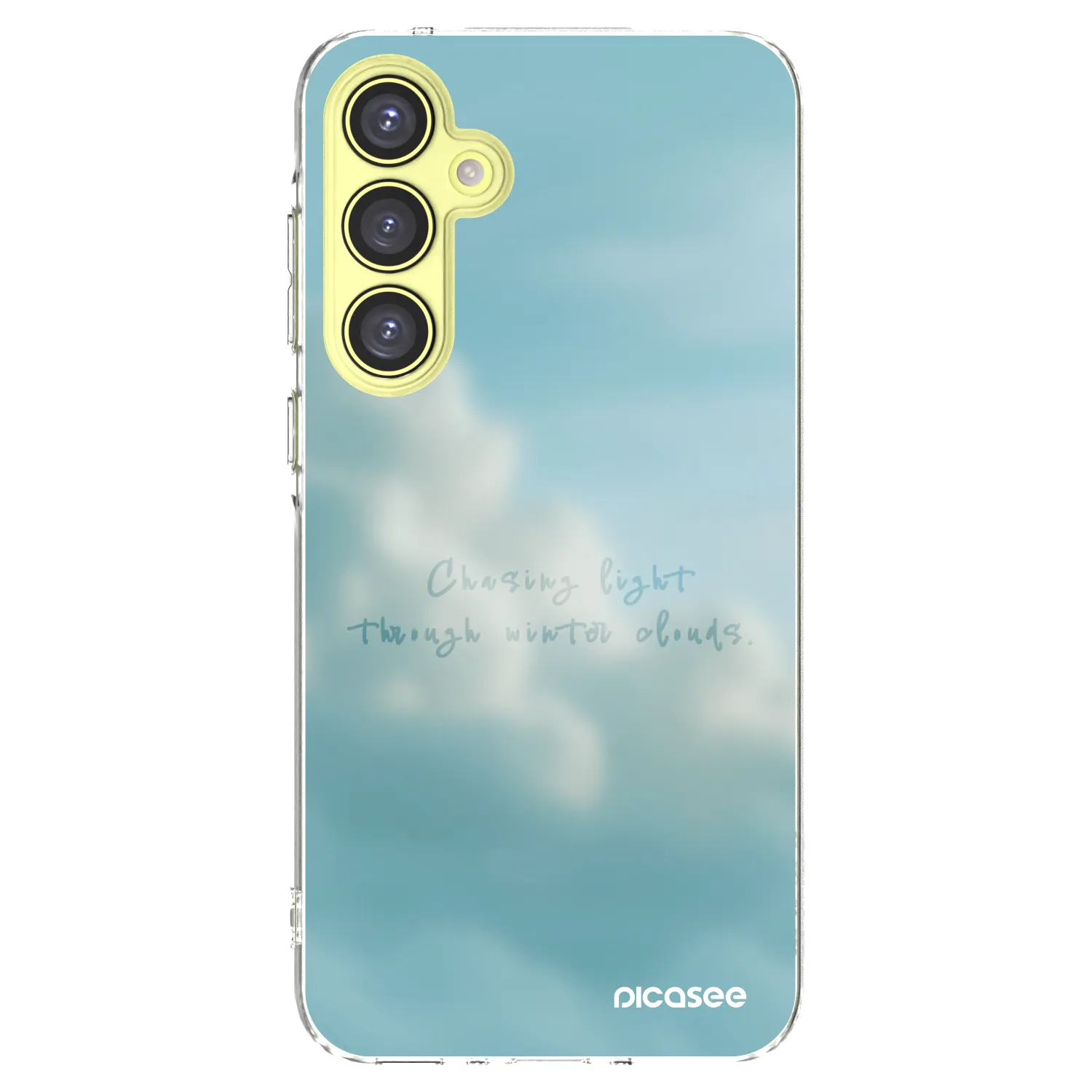 Picasee Samsung Galaxy A35 5G A356B Hülle - Transparentes Silikon - CHASiNG LIGHT