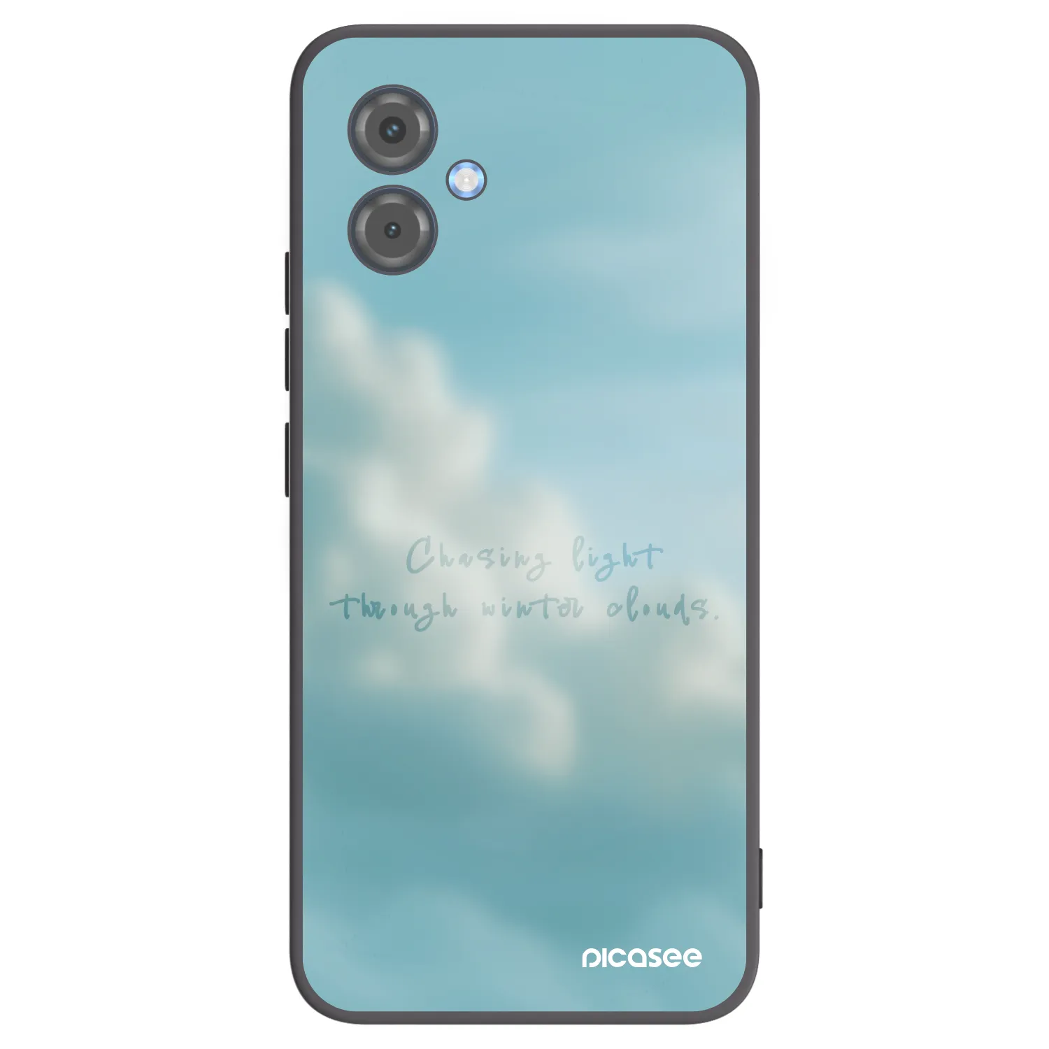 Picasee Motorola Moto G14 Hülle - Schwarzes Silikon - CHASiNG LIGHT