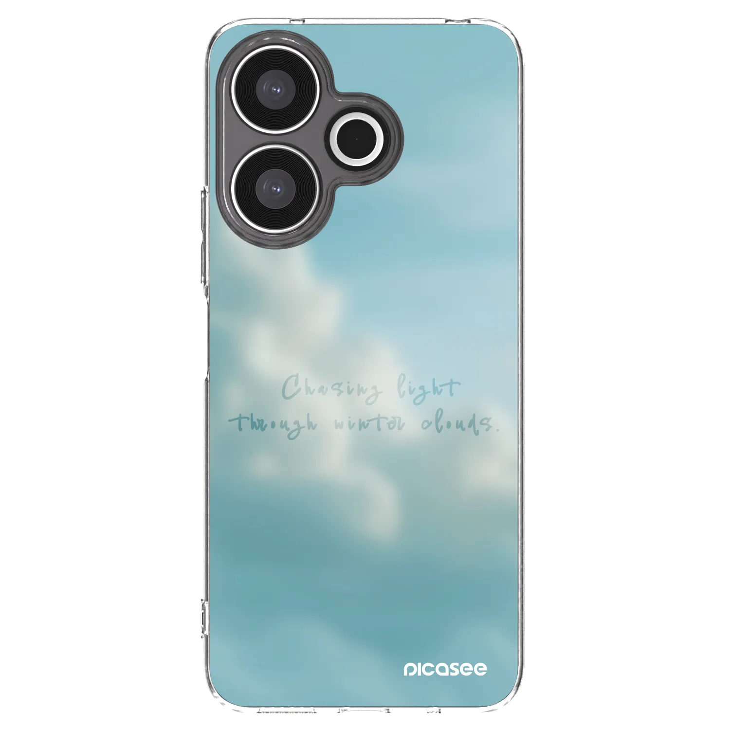 Picasee Xiaomi Redmi 13 4G Hülle - Transparentes Silikon - CHASiNG LIGHT
