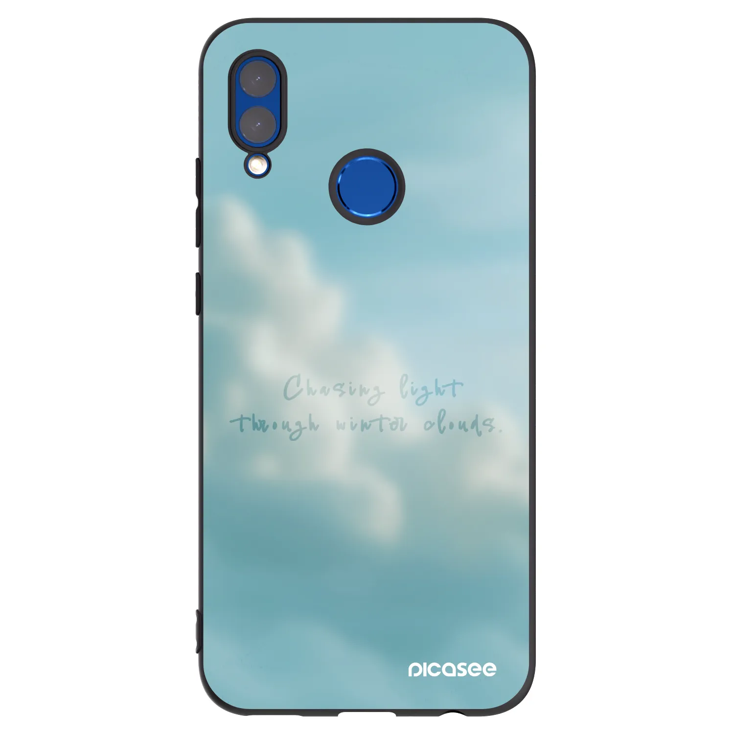 Picasee Huawei P Smart 2019 Hülle - Schwarzes Silikon - CHASiNG LIGHT