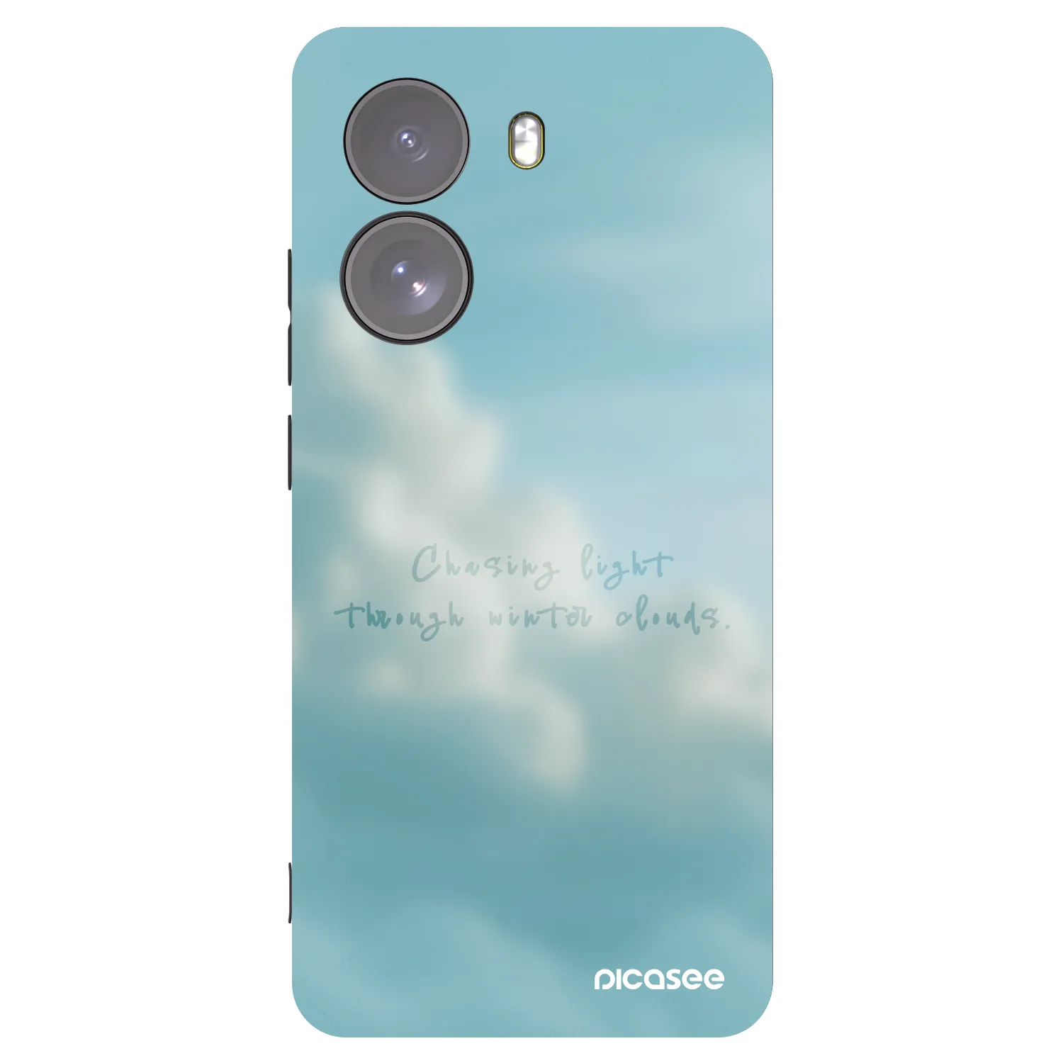 Picasee Xiaomi Poco X7 Hülle - Schwarzes Silikon - CHASiNG LIGHT