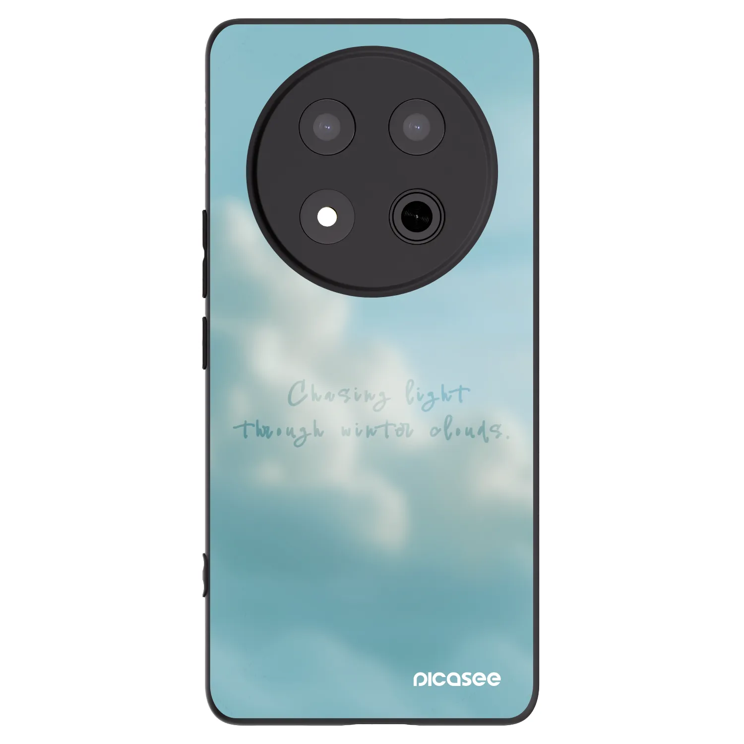 Picasee Honor Magic7 Lite 5G Hülle - Schwarzes Silikon - CHASiNG LIGHT