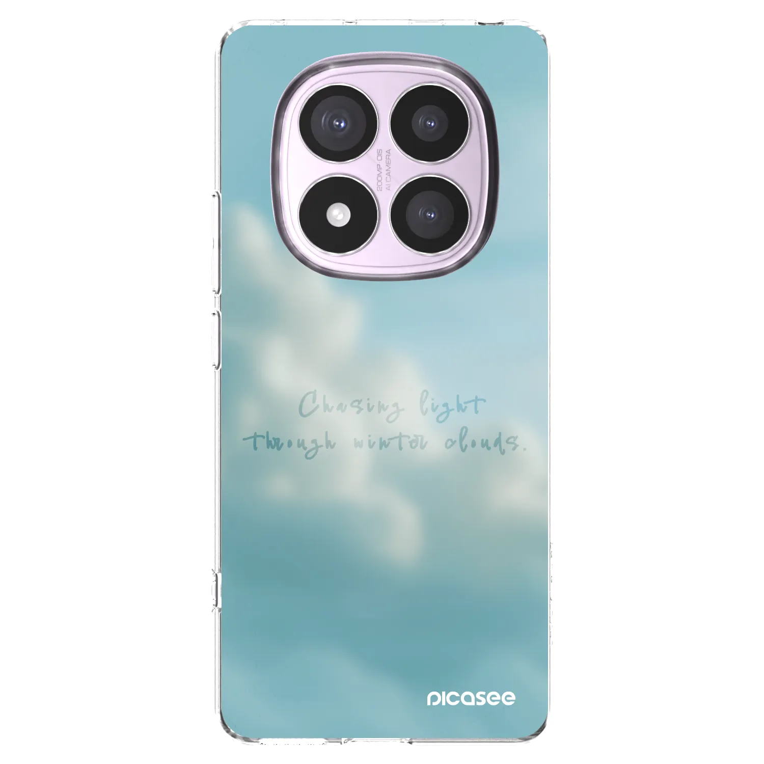 Picasee Xiaomi Redmi Note 14 Pro 4G Hülle - Transparentes Silikon - CHASiNG LIGHT