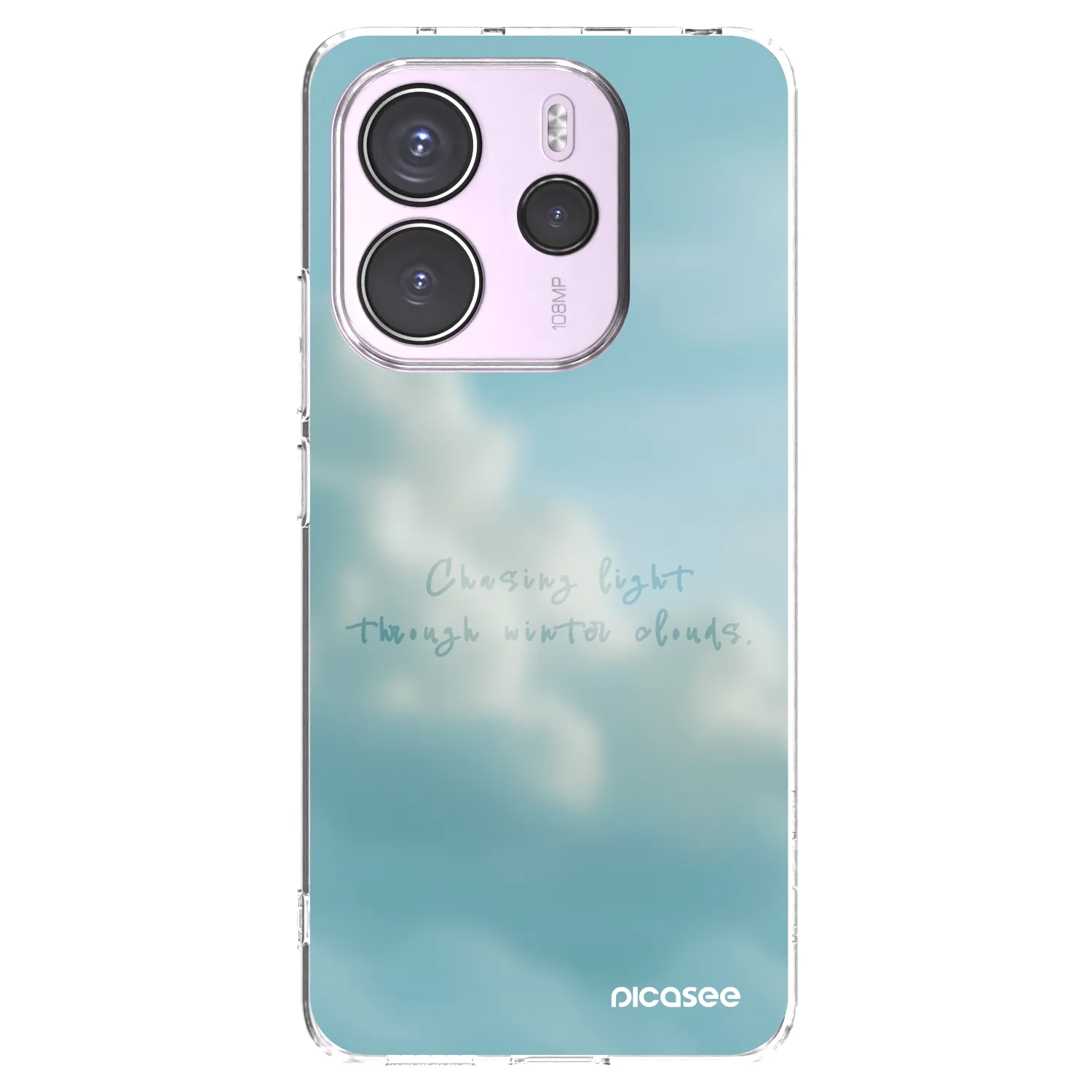 Picasee Xiaomi Redmi Note 14 4G Hülle - Transparentes Silikon - CHASiNG LIGHT