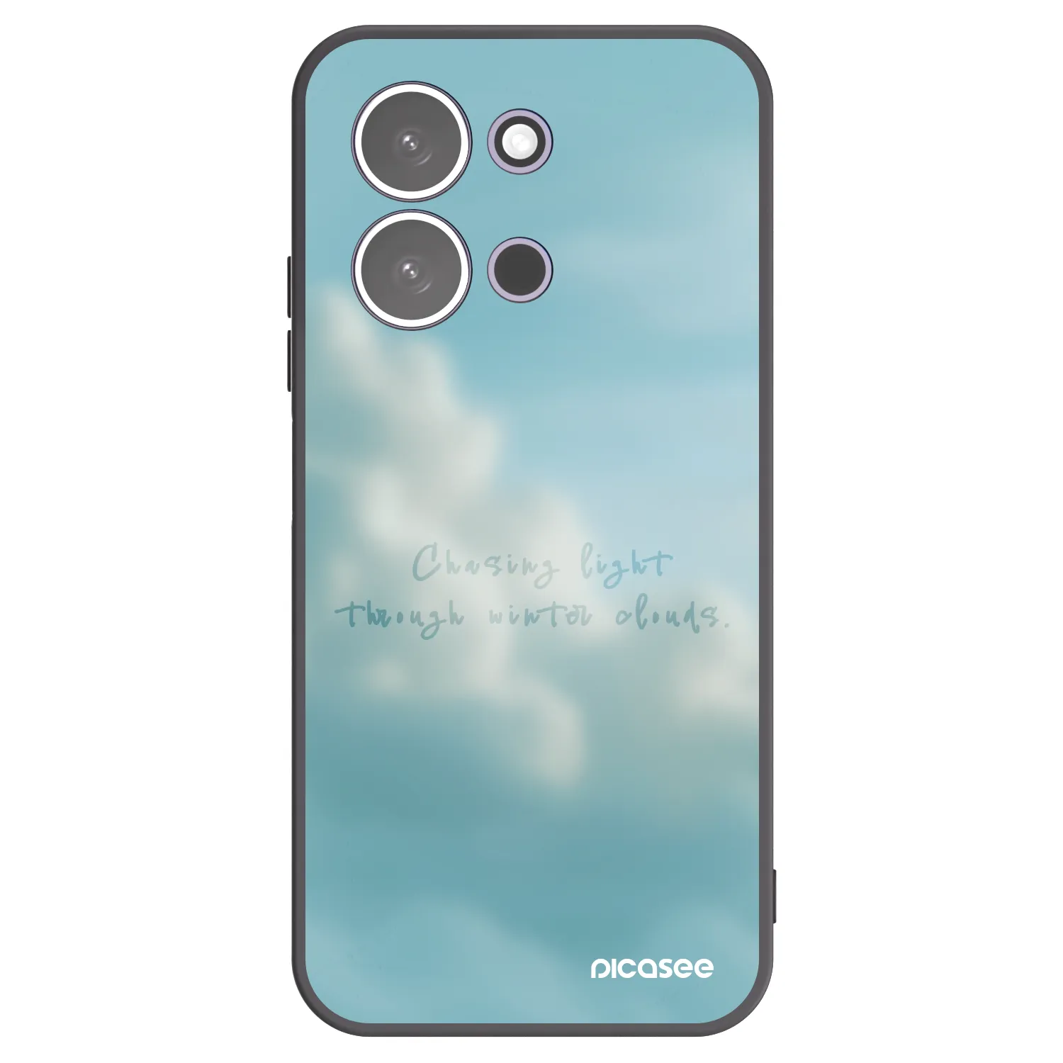 Picasee Xiaomi Redmi 15C 5G Hülle - Schwarzes Silikon - CHASiNG LIGHT